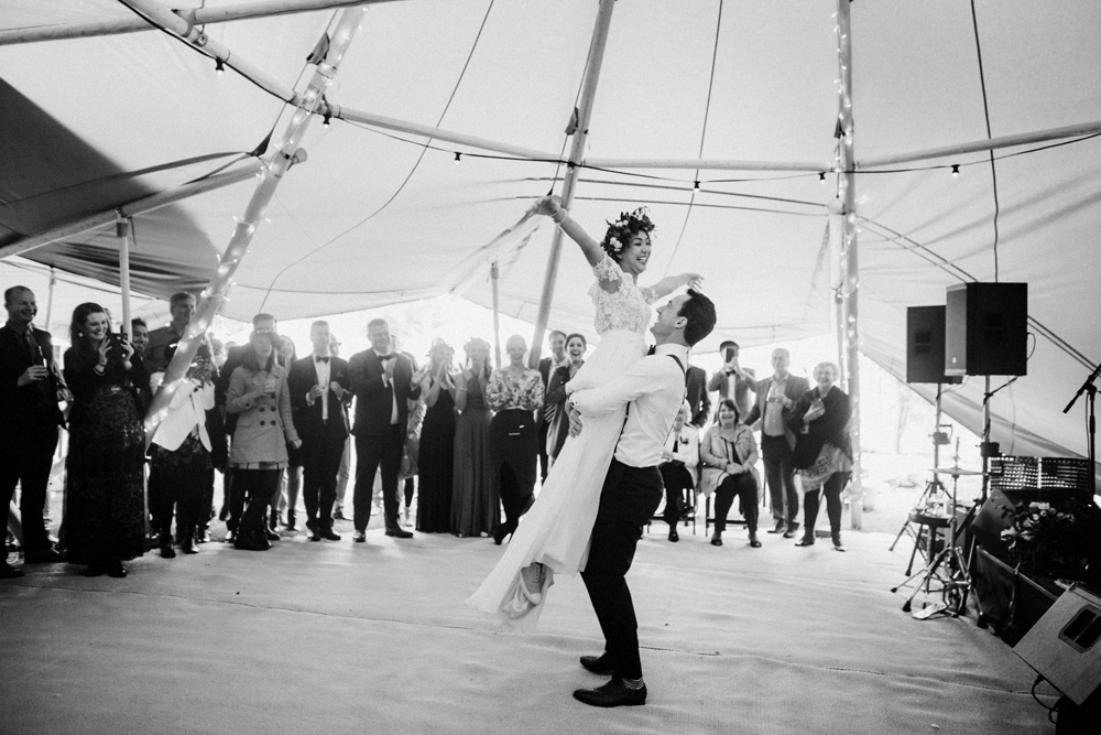 First dance in tipi